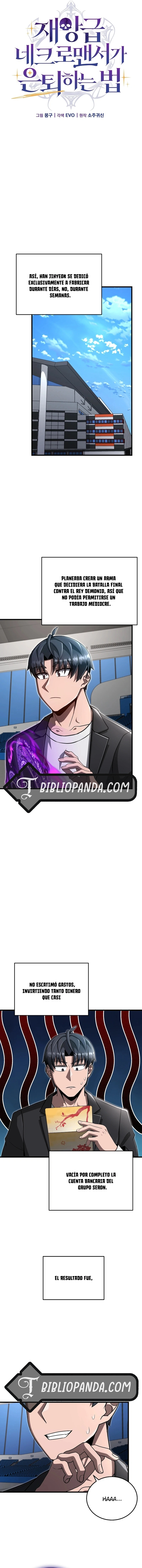 Read ¿Cómo se retira un nigromante de nivel catastrófico Manga Online