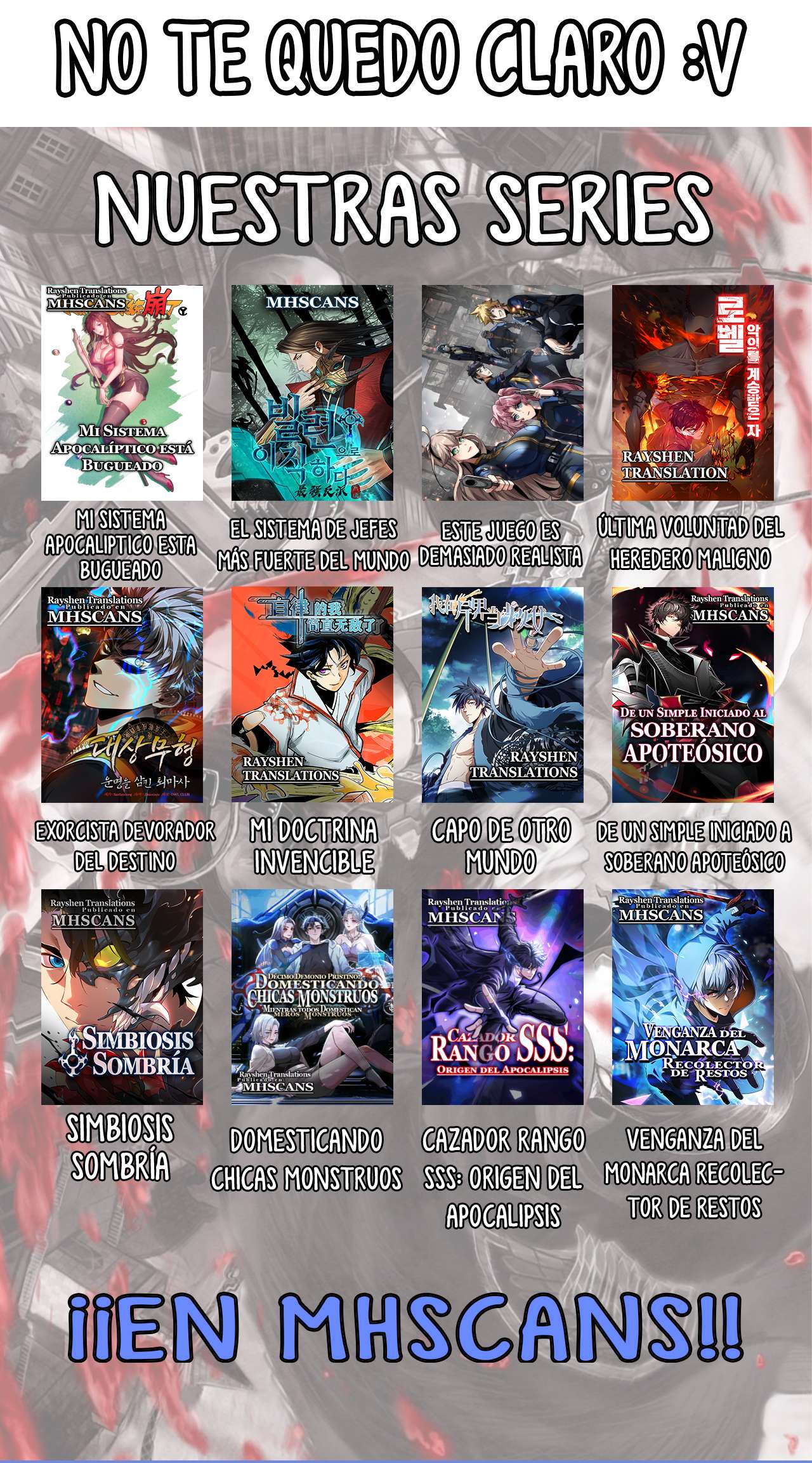 Read Última Voluntad del Heredero Maligno Manga Online
