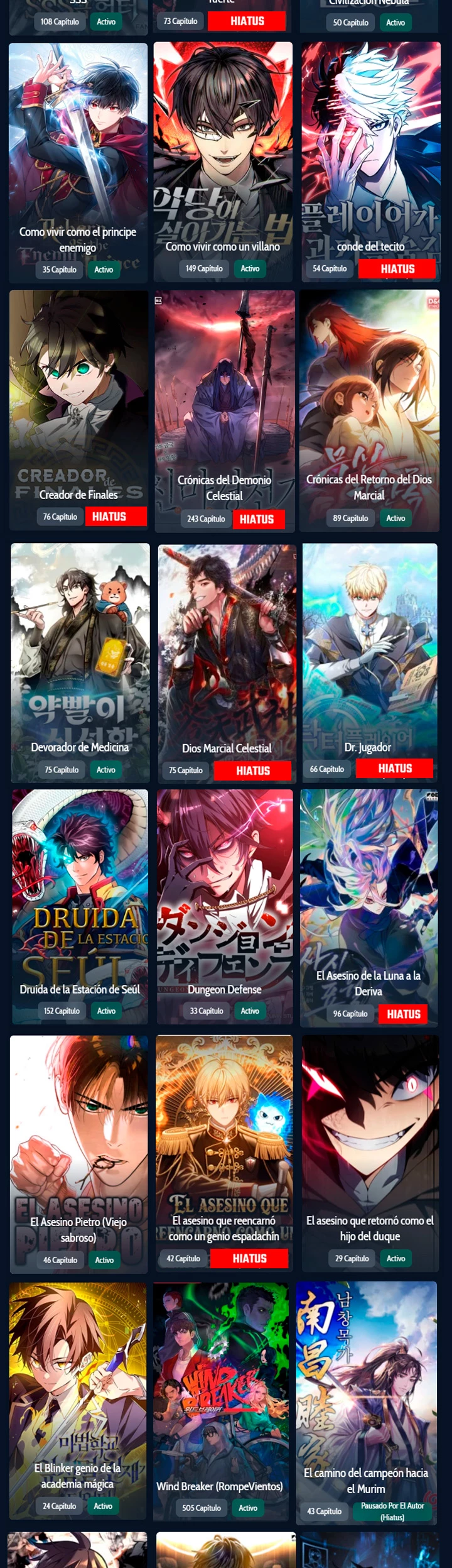 Read Academia de la Ascensión Manga Online