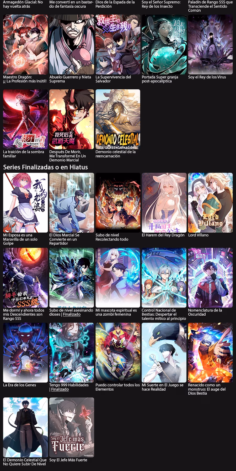 Read Ancestro serpiente Manga Online