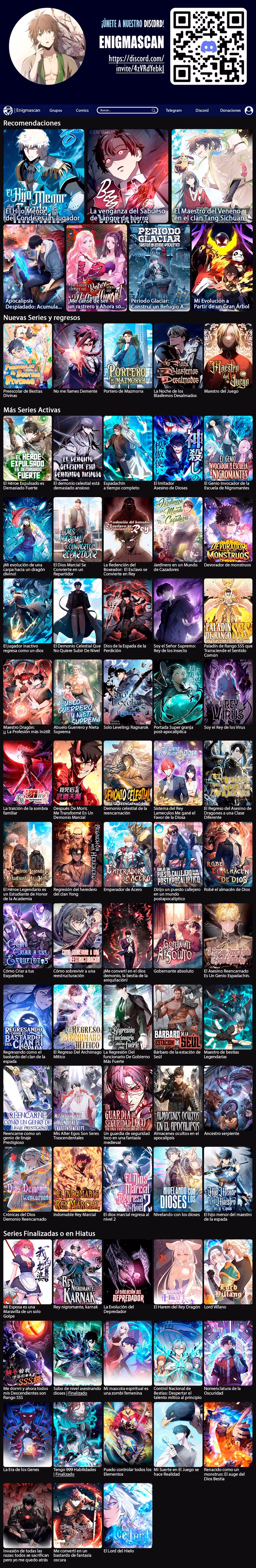 Read Ancestro serpiente Manga Online