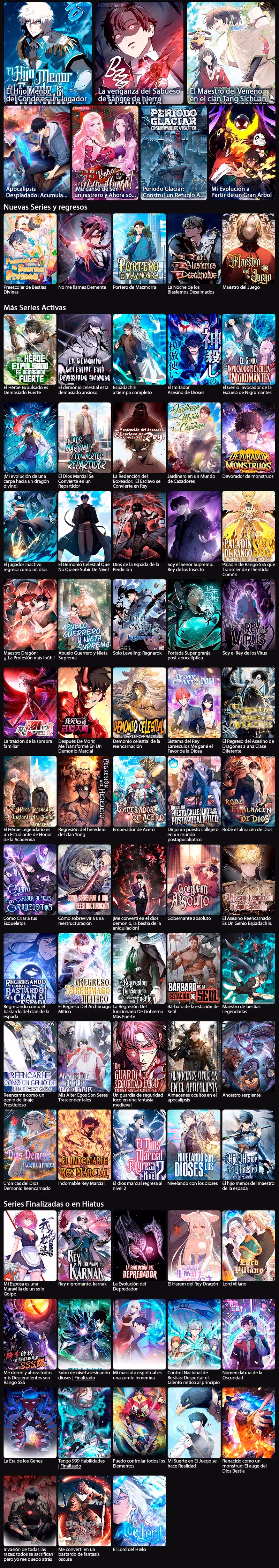 Read Ancestro serpiente Manga Online