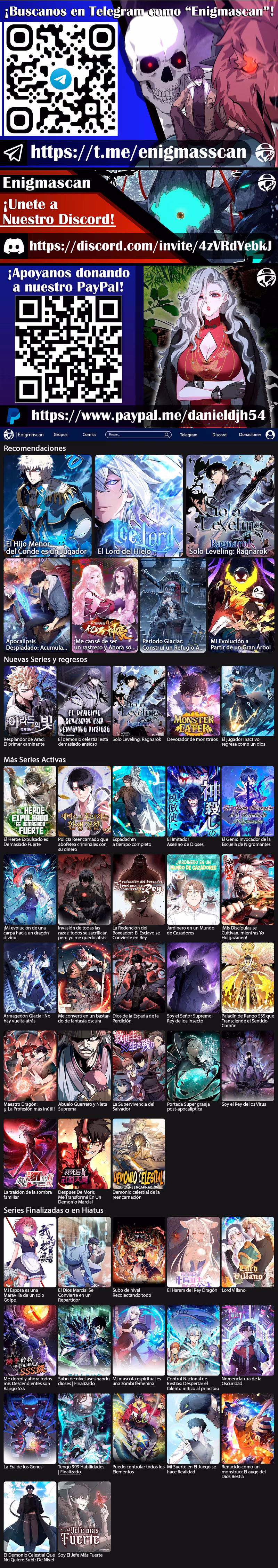 Read Ancestro serpiente Manga Online