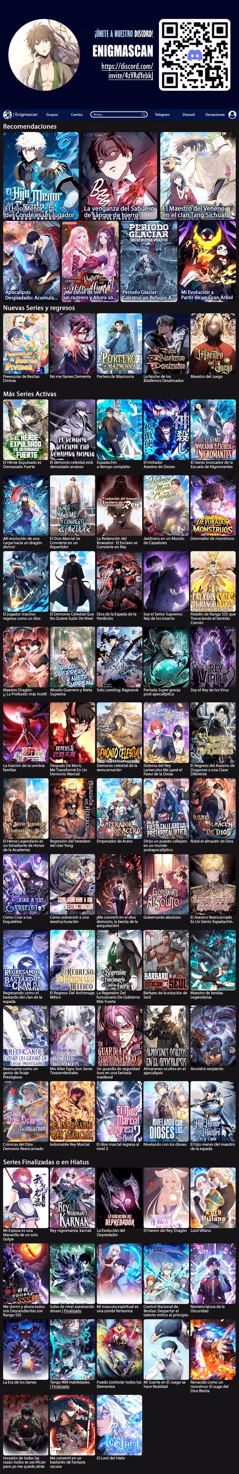 Read Asesino Divino, Yo Soy la Sombra Manga Online