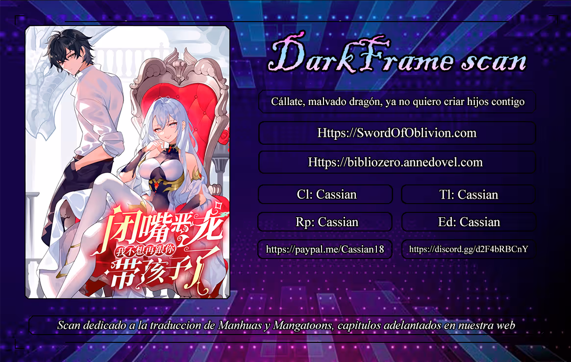 Read Cállate, malvado dragón, ya no quiero criar hijos contigo Manga Online