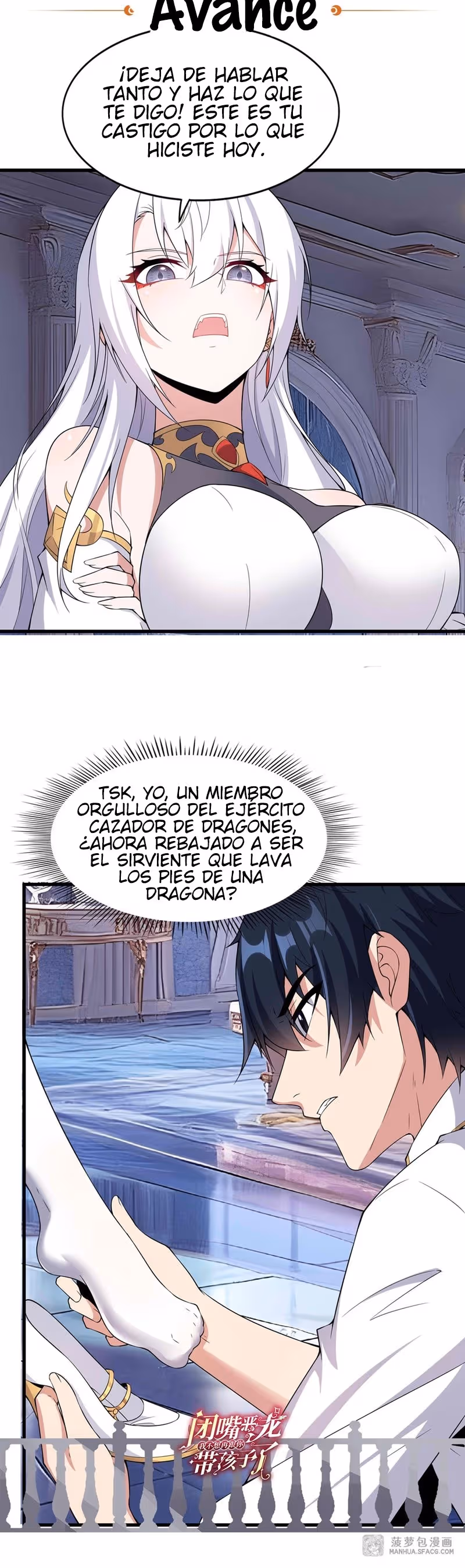 Read Cállate, malvado dragón, ya no quiero criar hijos contigo Manga Online