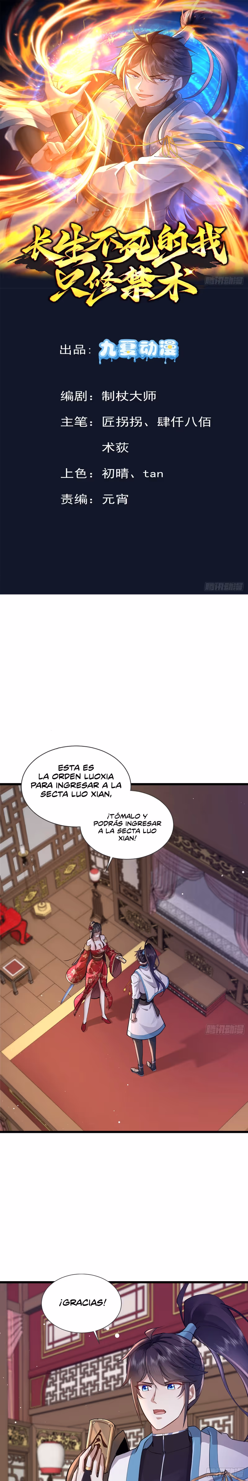 Read Cómo inmortal, solo practico artes prohibidas Manga Online