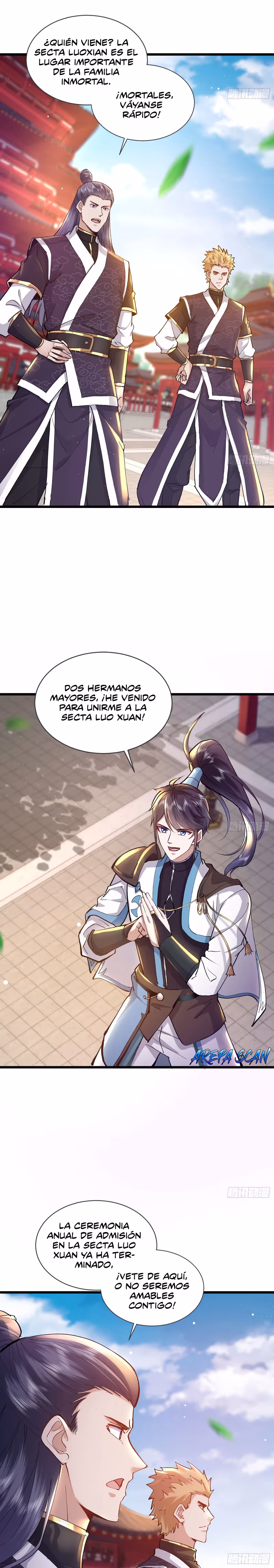 Read Cómo inmortal, solo practico artes prohibidas Manga Online