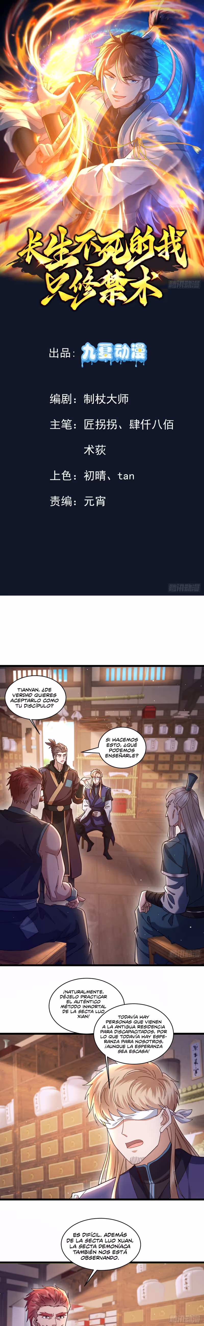 Read Cómo inmortal, solo practico artes prohibidas Manga Online