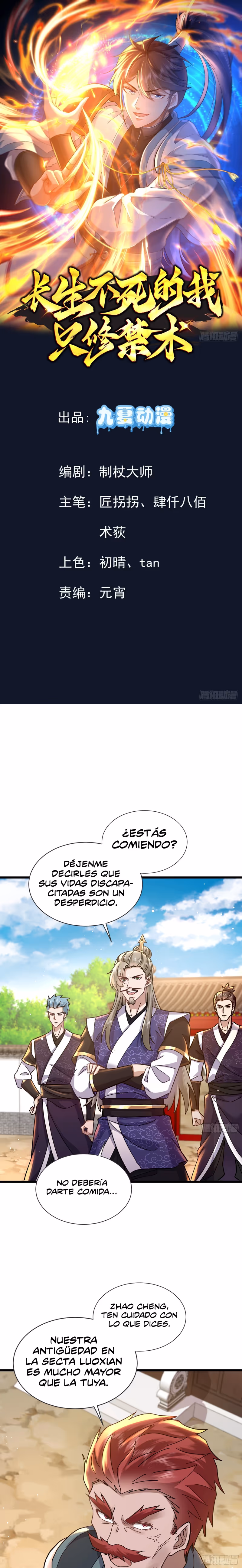 Read Cómo inmortal, solo practico artes prohibidas Manga Online