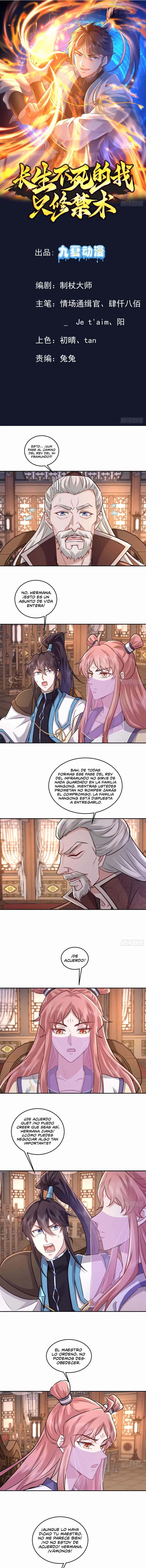 Read Cómo inmortal, solo practico artes prohibidas Manga Online