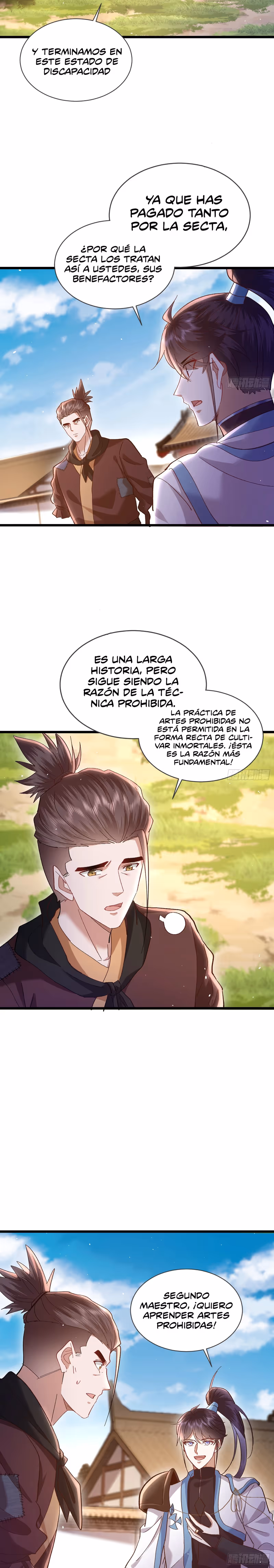 Read Cómo inmortal, solo practico artes prohibidas Manga Online