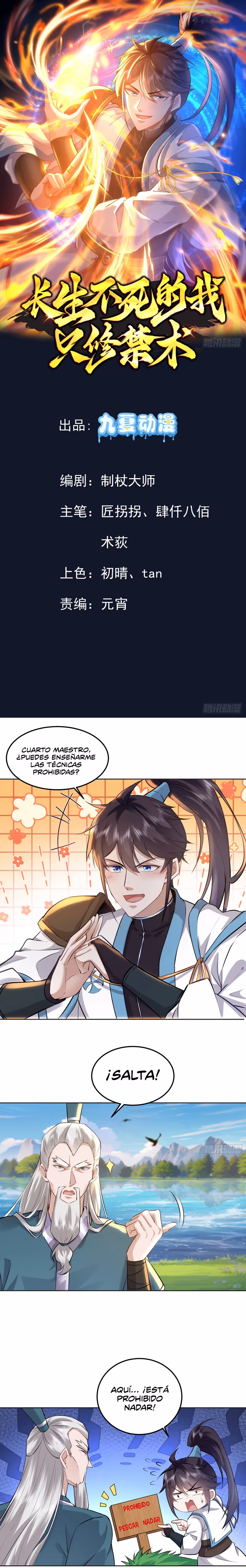 Read Cómo inmortal, solo practico artes prohibidas Manga Online