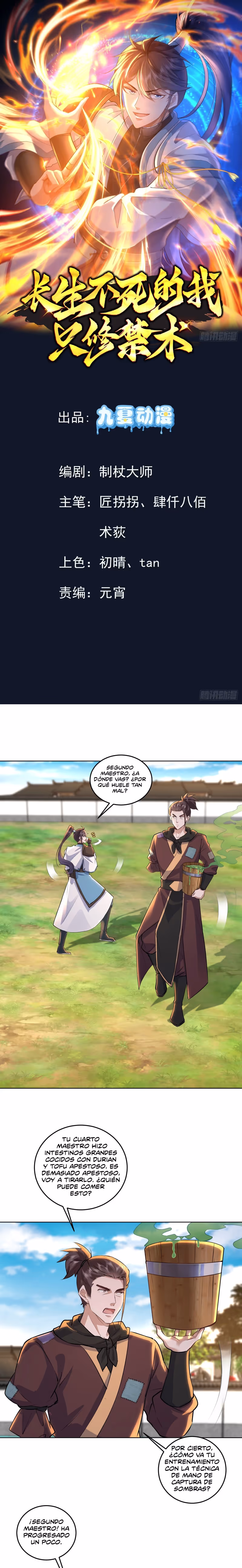 Read Cómo inmortal, solo practico artes prohibidas Manga Online