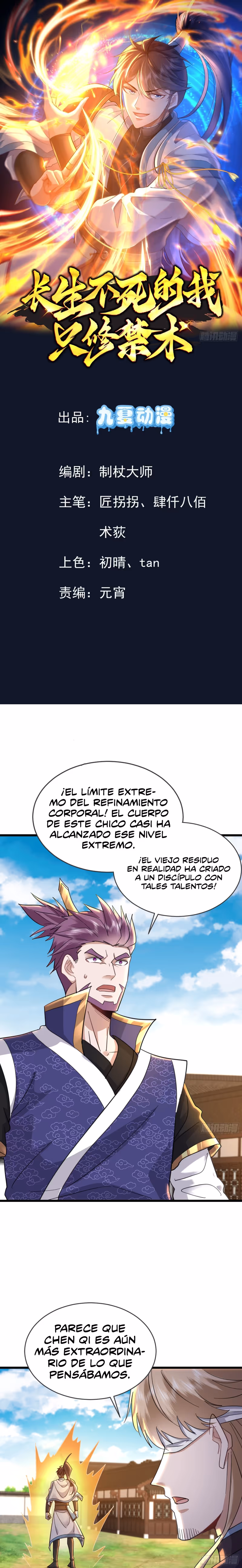 Read Cómo inmortal, solo practico artes prohibidas Manga Online