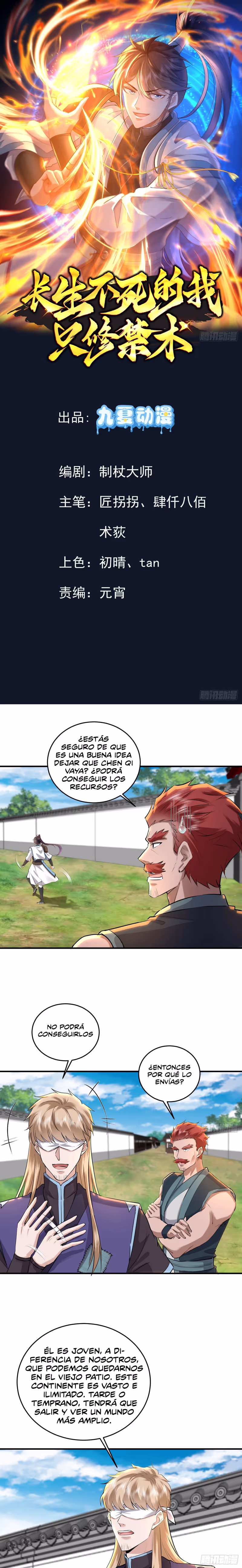 Read Cómo inmortal, solo practico artes prohibidas Manga Online