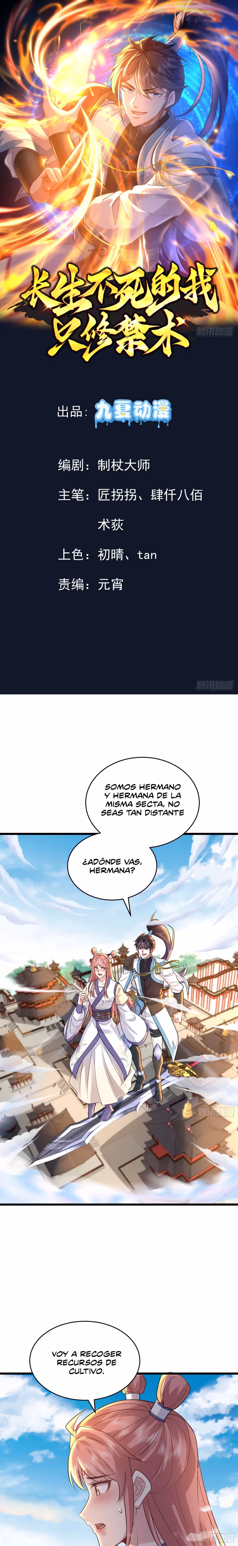 Read Cómo inmortal, solo practico artes prohibidas Manga Online