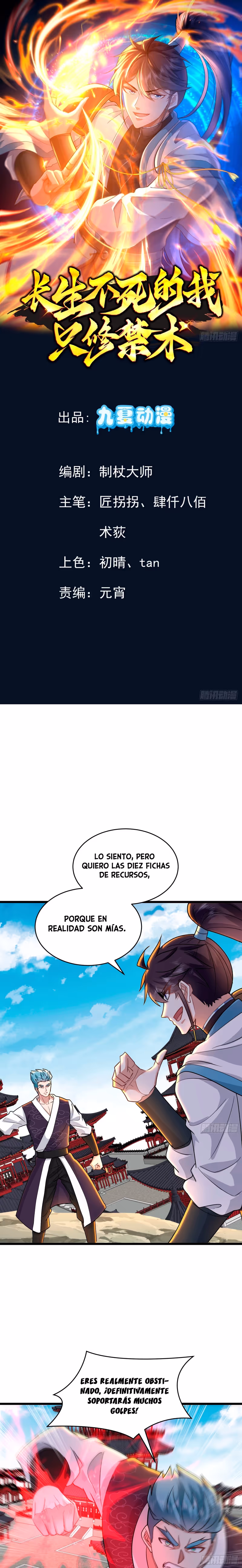 Read Cómo inmortal, solo practico artes prohibidas Manga Online