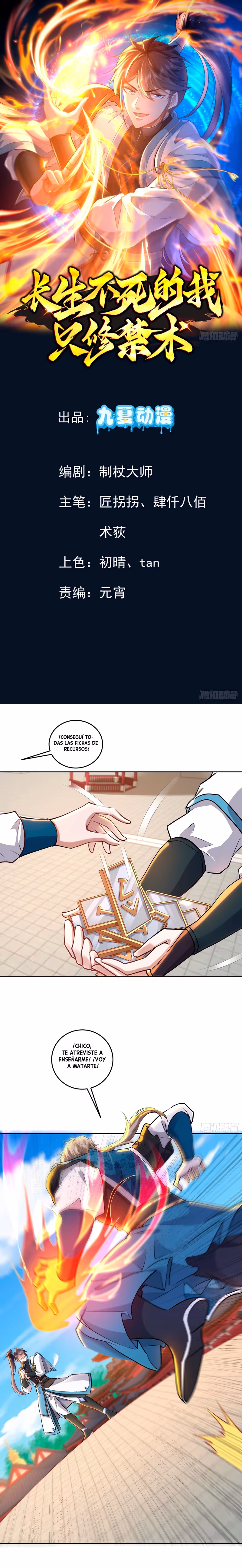 Read Cómo inmortal, solo practico artes prohibidas Manga Online