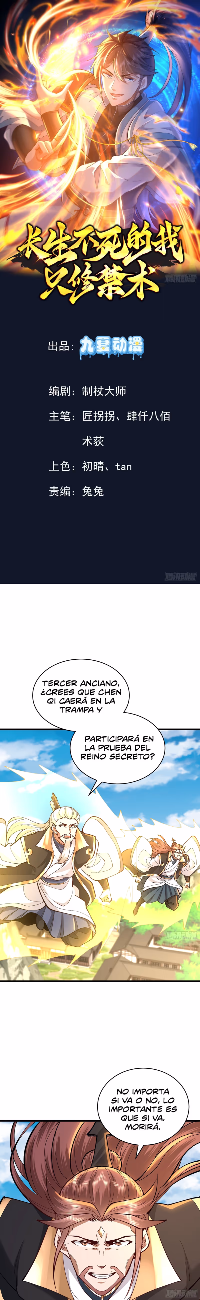 Read Cómo inmortal, solo practico artes prohibidas Manga Online