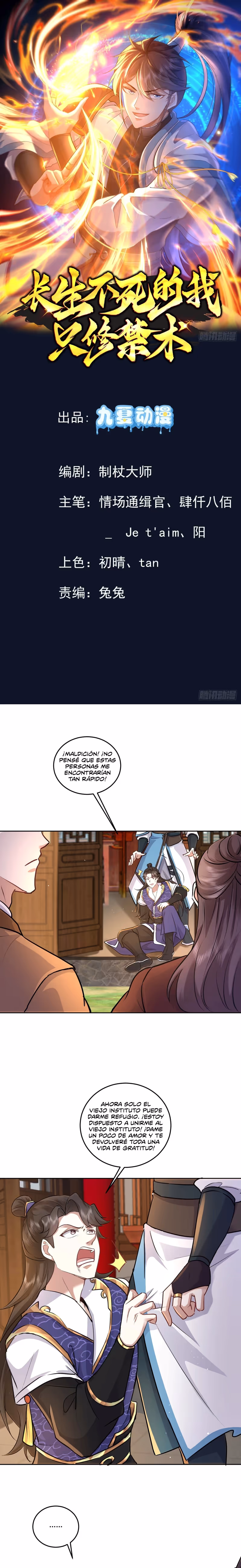 Read Cómo inmortal, solo practico artes prohibidas Manga Online