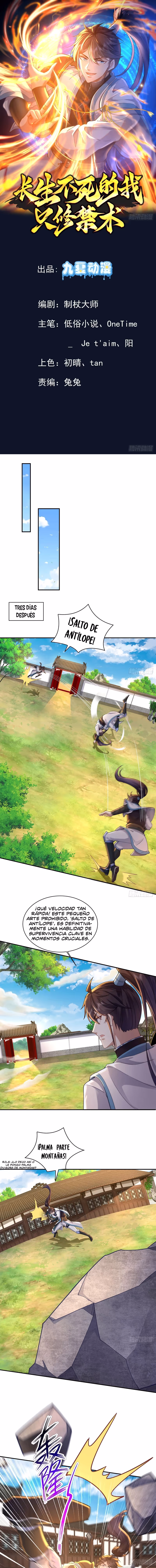 Read Cómo inmortal, solo practico artes prohibidas Manga Online