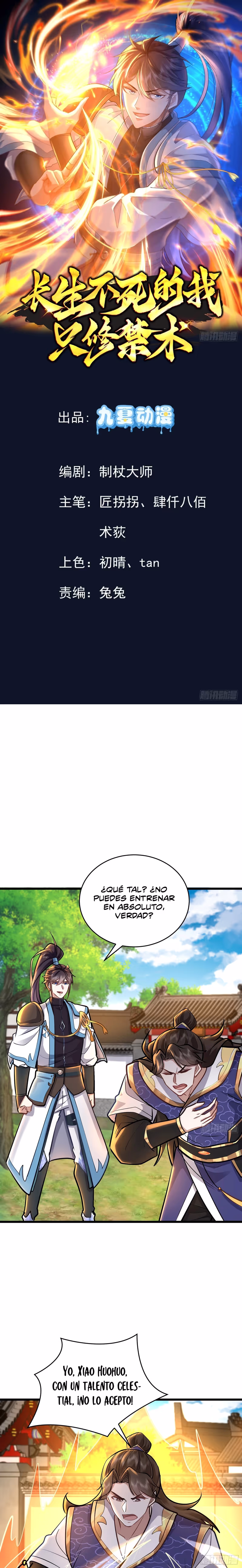 Read Cómo inmortal, solo practico artes prohibidas Manga Online