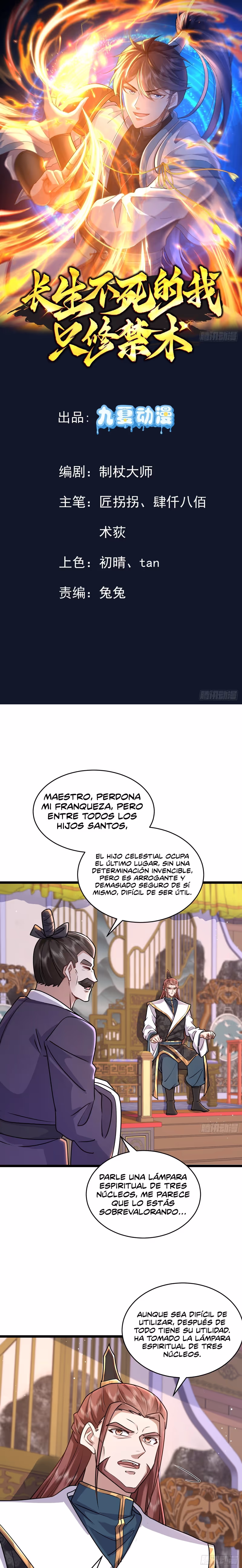Read Cómo inmortal, solo practico artes prohibidas Manga Online