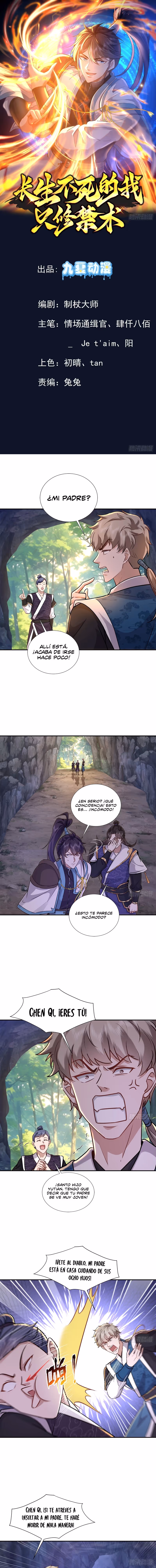 Read Cómo inmortal, solo practico artes prohibidas Manga Online