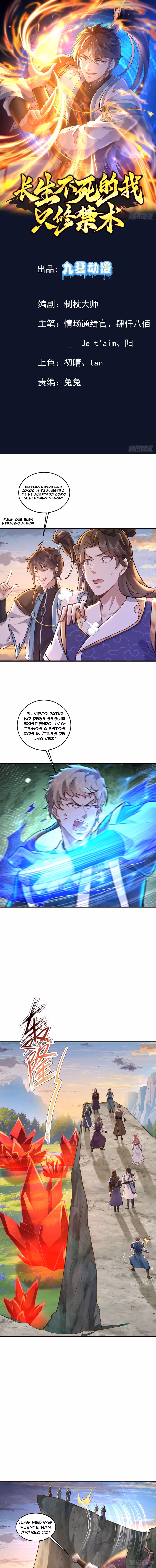 Read Cómo inmortal, solo practico artes prohibidas Manga Online