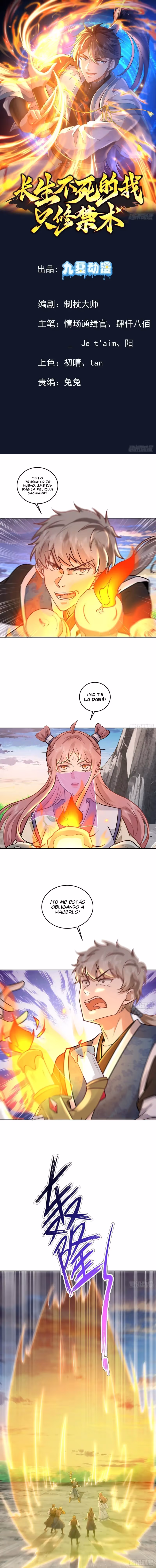 Read Cómo inmortal, solo practico artes prohibidas Manga Online