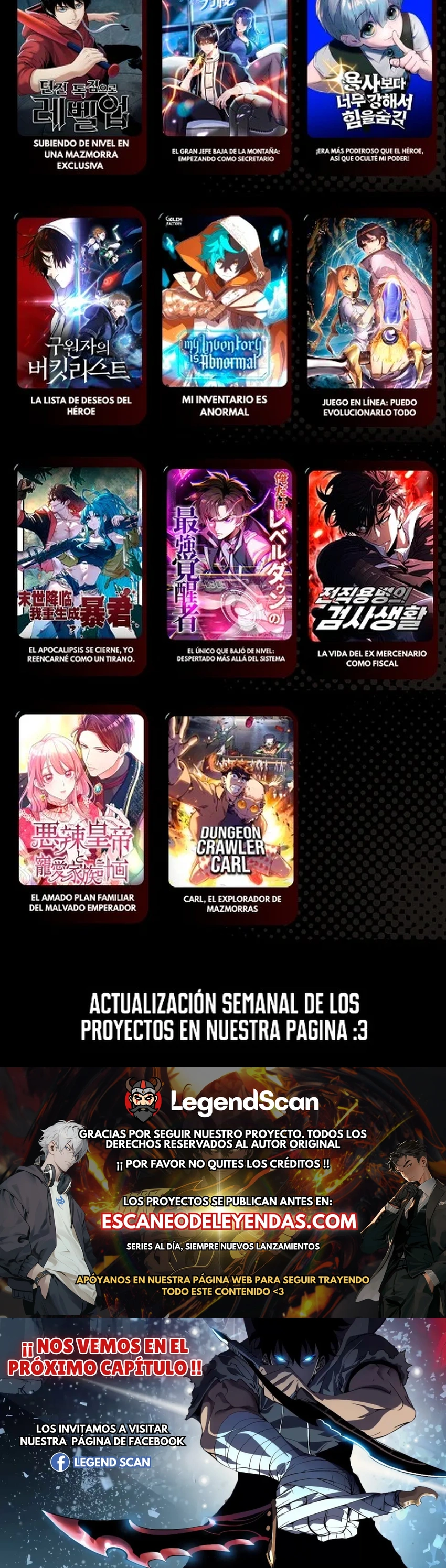 Read Carl, el explorador de mazmorras Manga Online