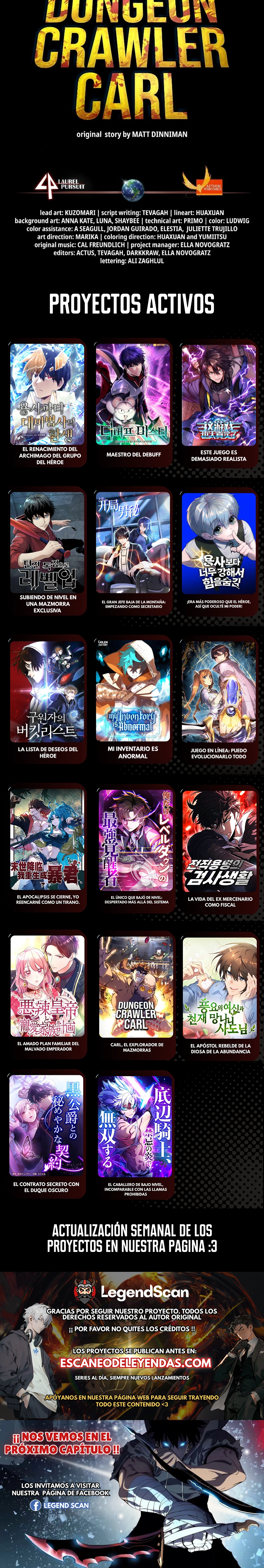 Read Carl, el explorador de mazmorras Manga Online