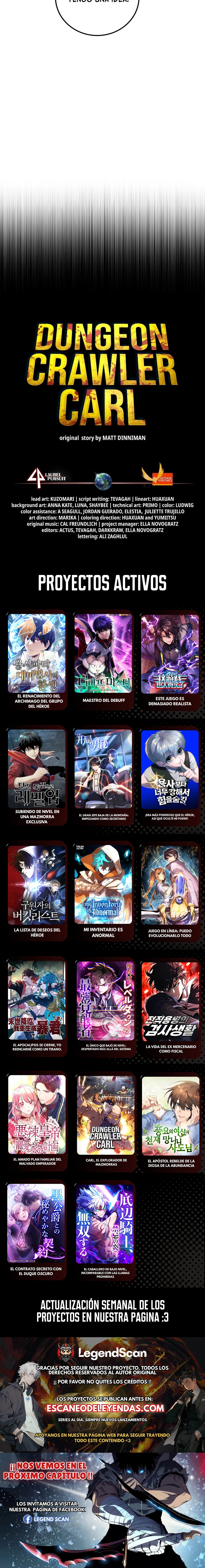 Read Carl, el explorador de mazmorras Manga Online