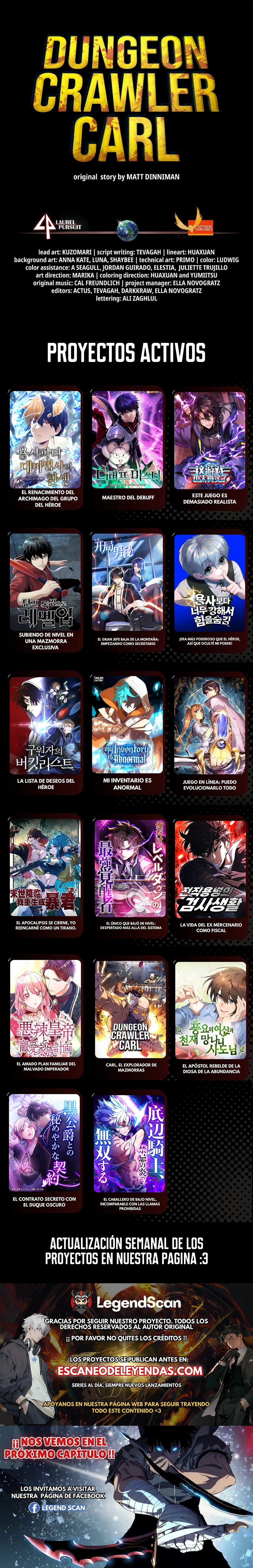 Read Carl, el explorador de mazmorras Manga Online