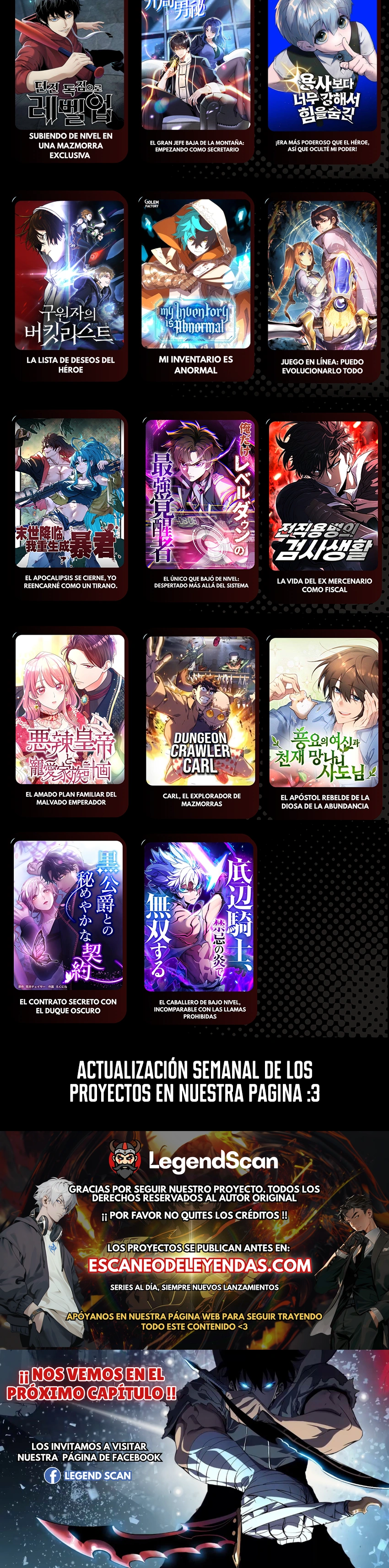 Read Carl, el explorador de mazmorras Manga Online