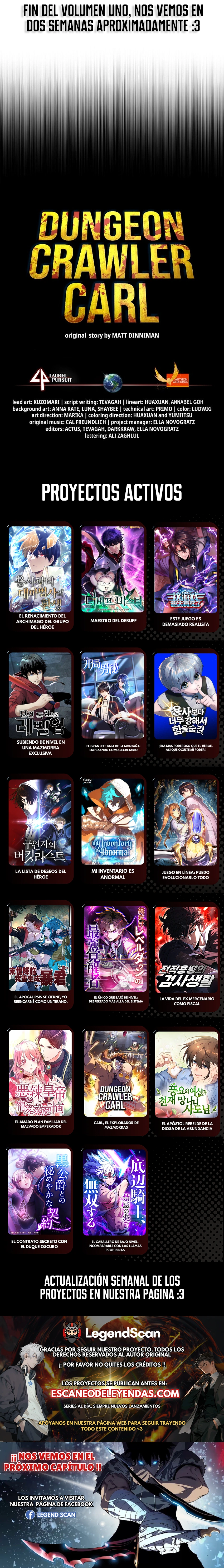 Read Carl, el explorador de mazmorras Manga Online