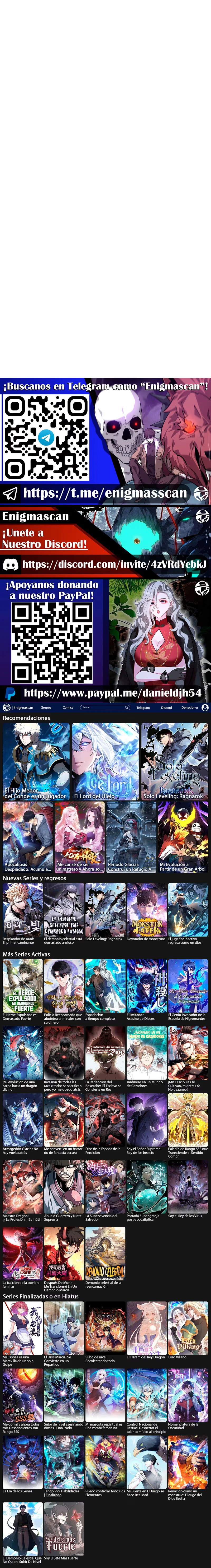 Read El Demonio Celestial Que No Quiere Subir De Nivel Manga Online