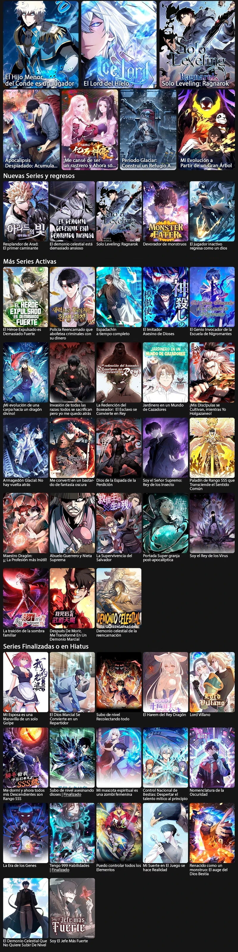 Read El Demonio Celestial Que No Quiere Subir De Nivel Manga Online