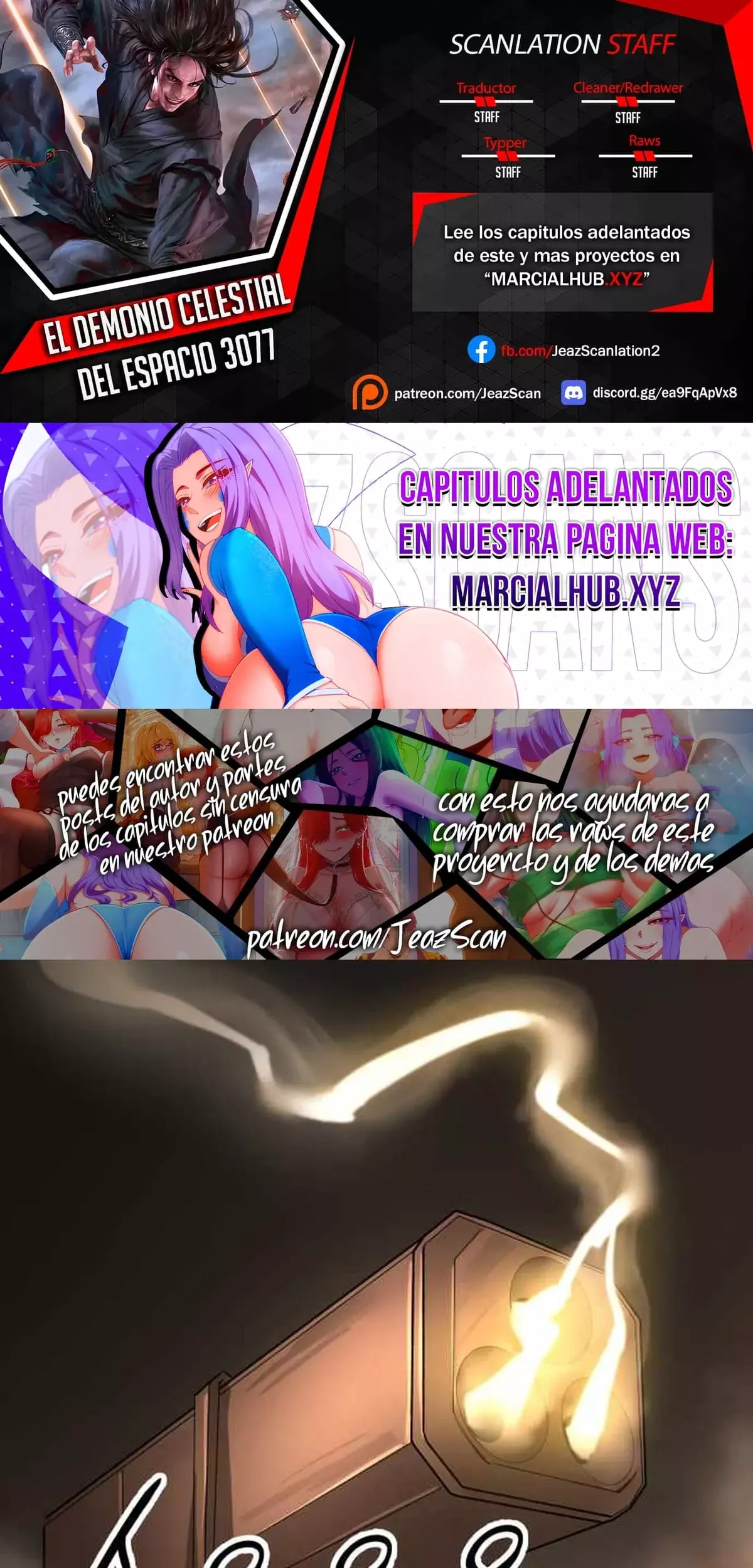 Read El Demonio Celestial del Cosmos 3077 Manga Online