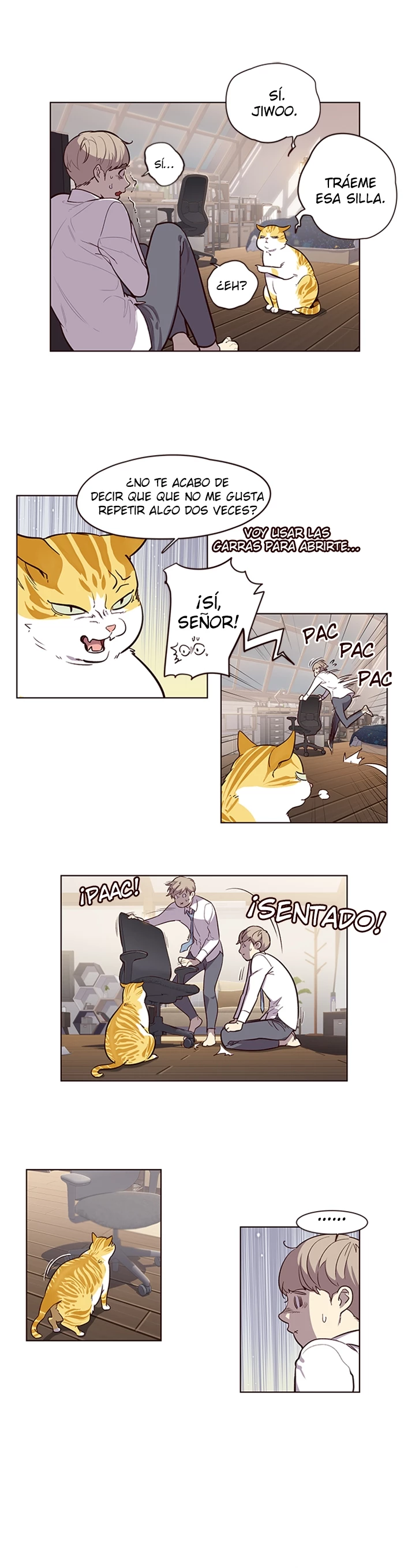 Read El Despiadado Demonio Celestial Manga Online