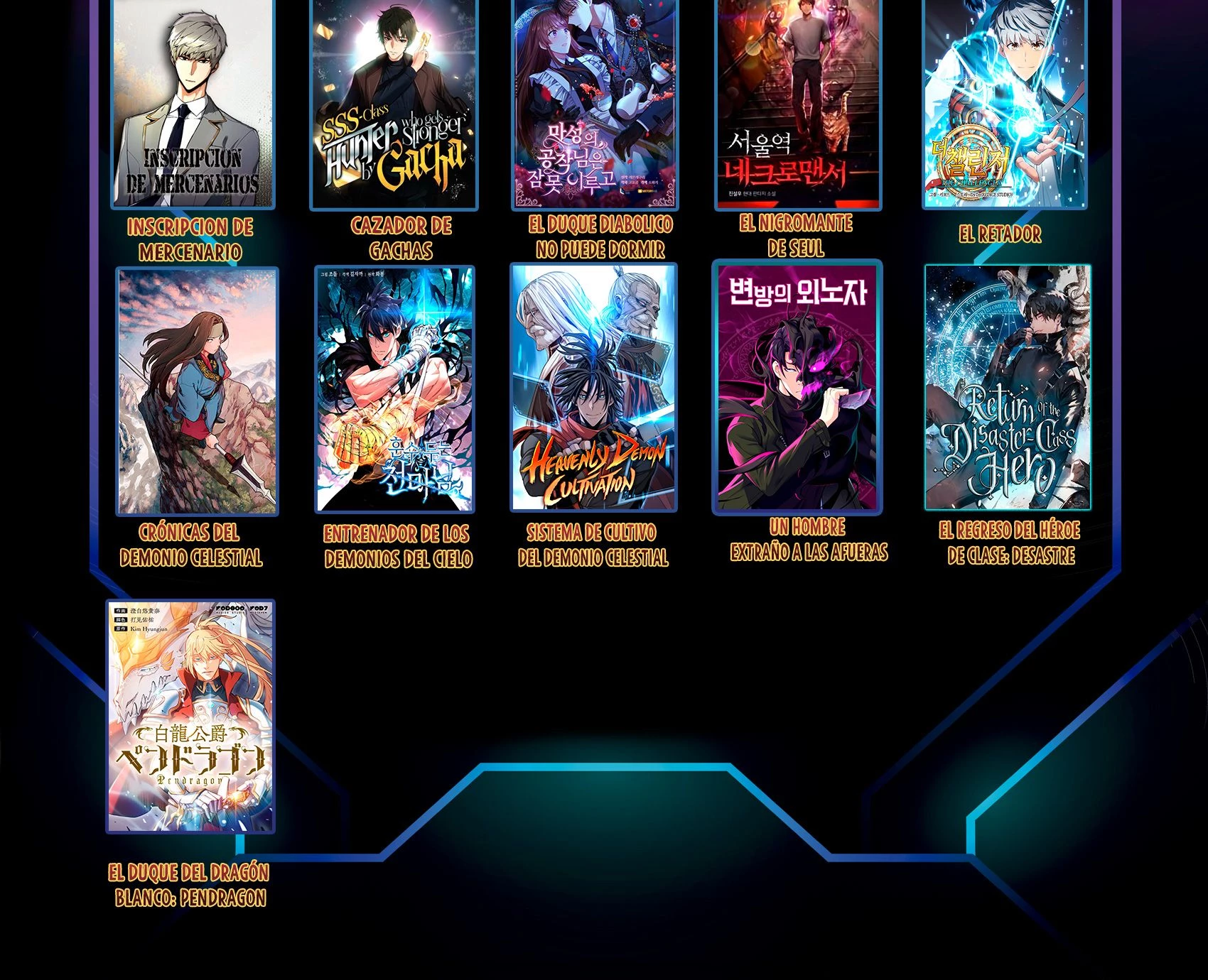 Read El Despiadado Demonio Celestial Manga Online