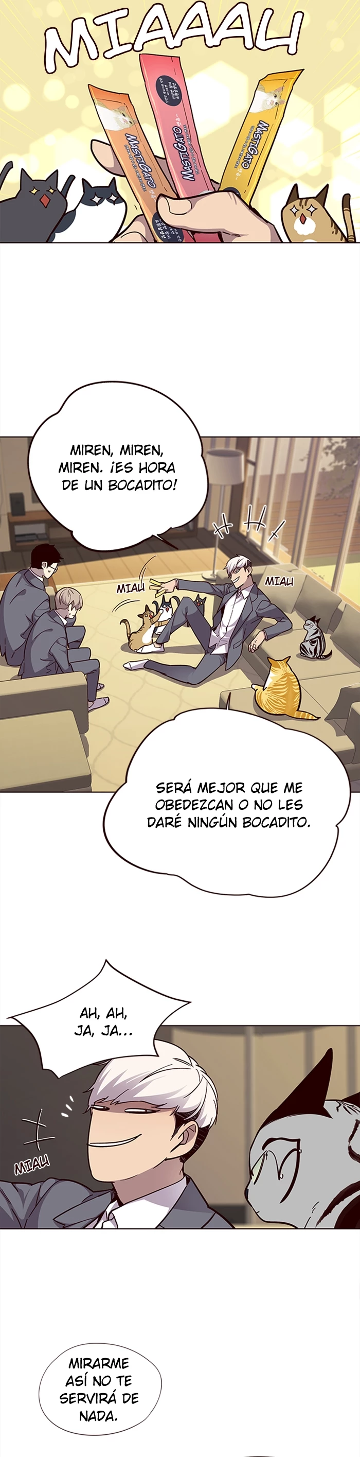 Read El Despiadado Demonio Celestial Manga Online