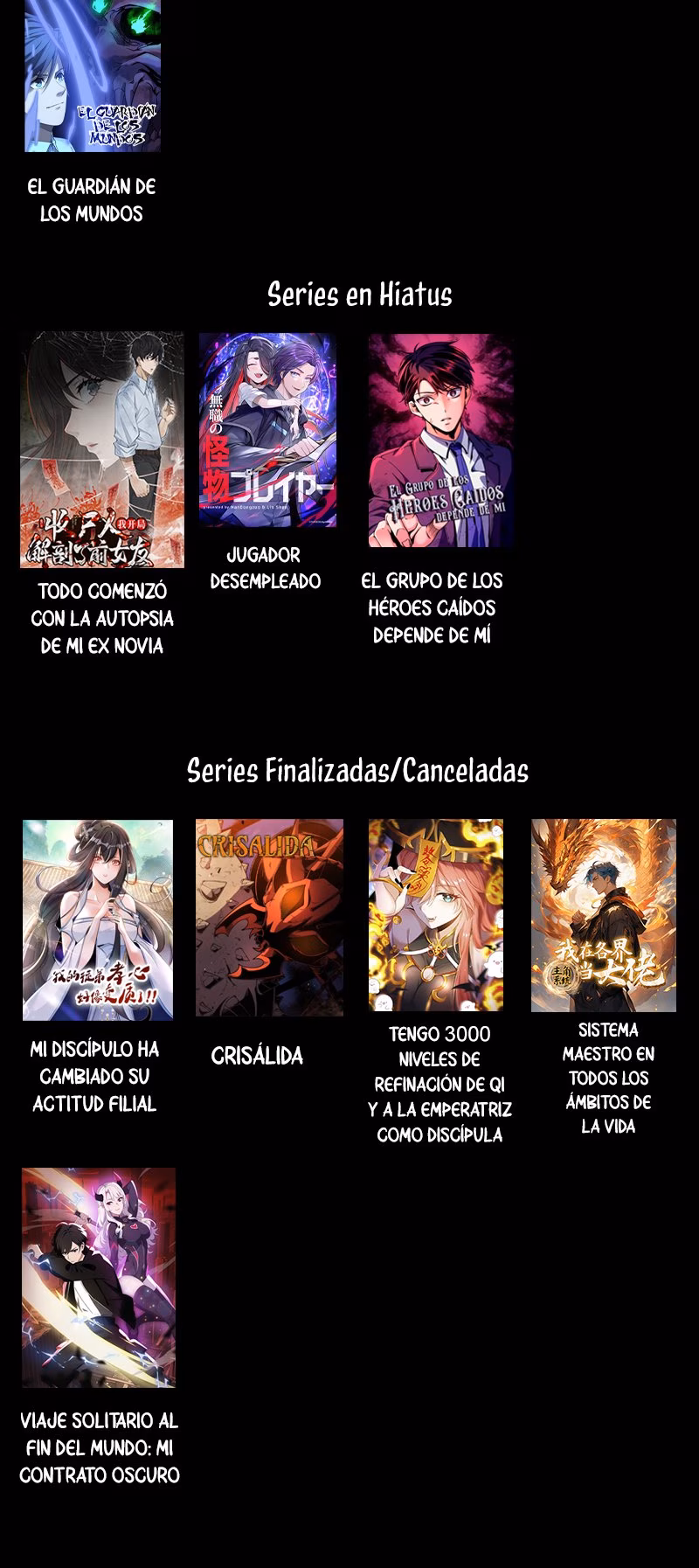 Read El Guardián de los Mundos Manga Online