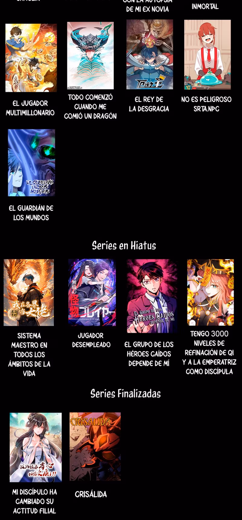 Read El Guardián de los Mundos Manga Online