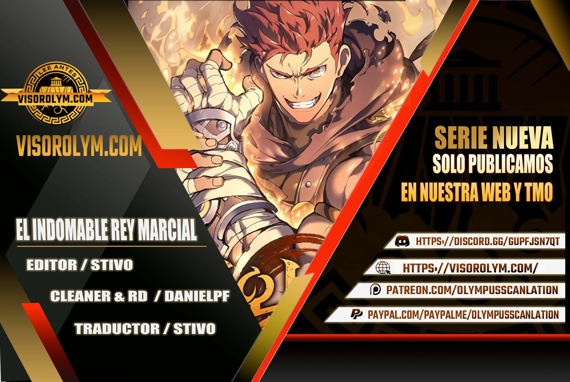 Read El Indomable Rey Marcial Manga Online