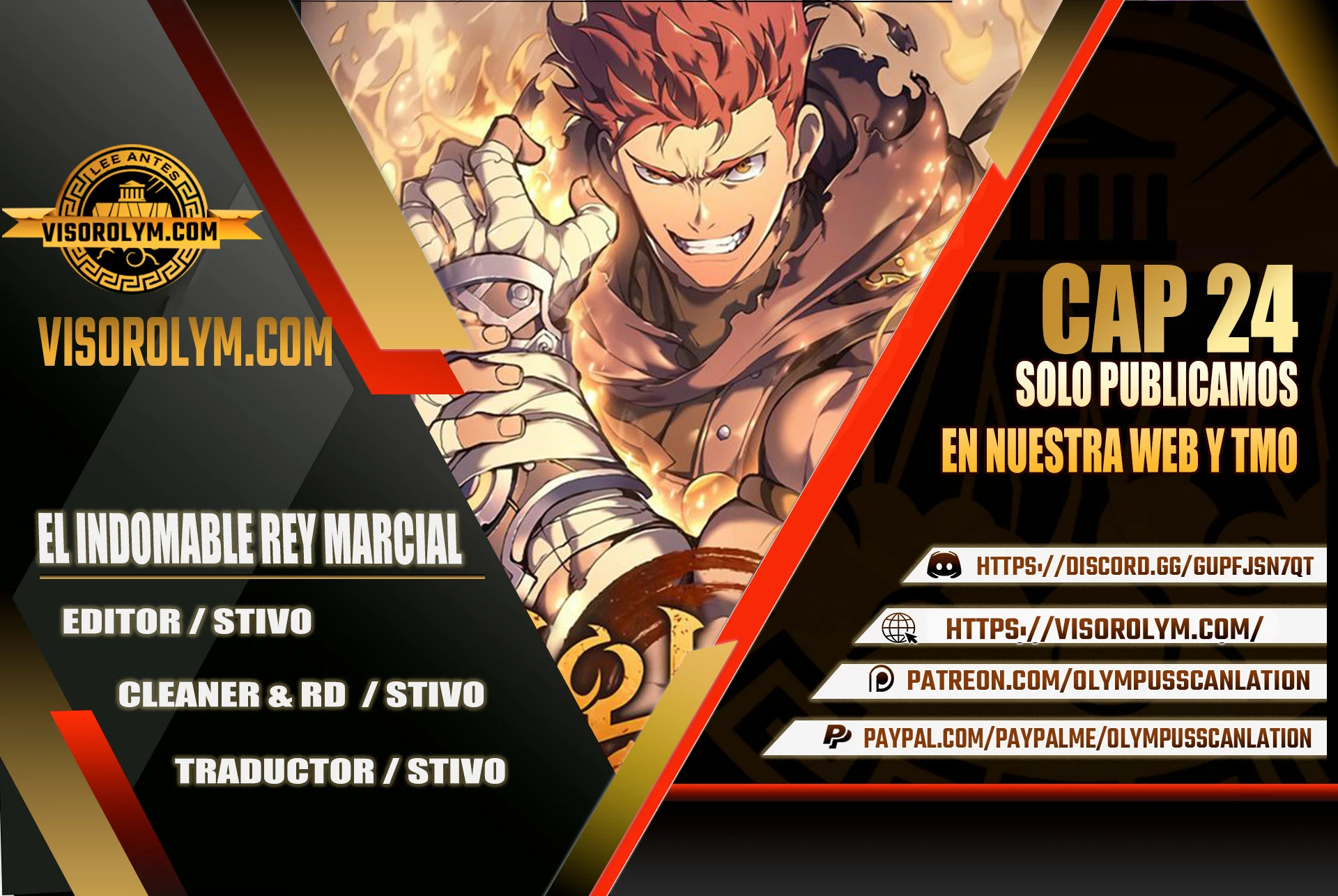 Read El Indomable Rey Marcial Manga Online