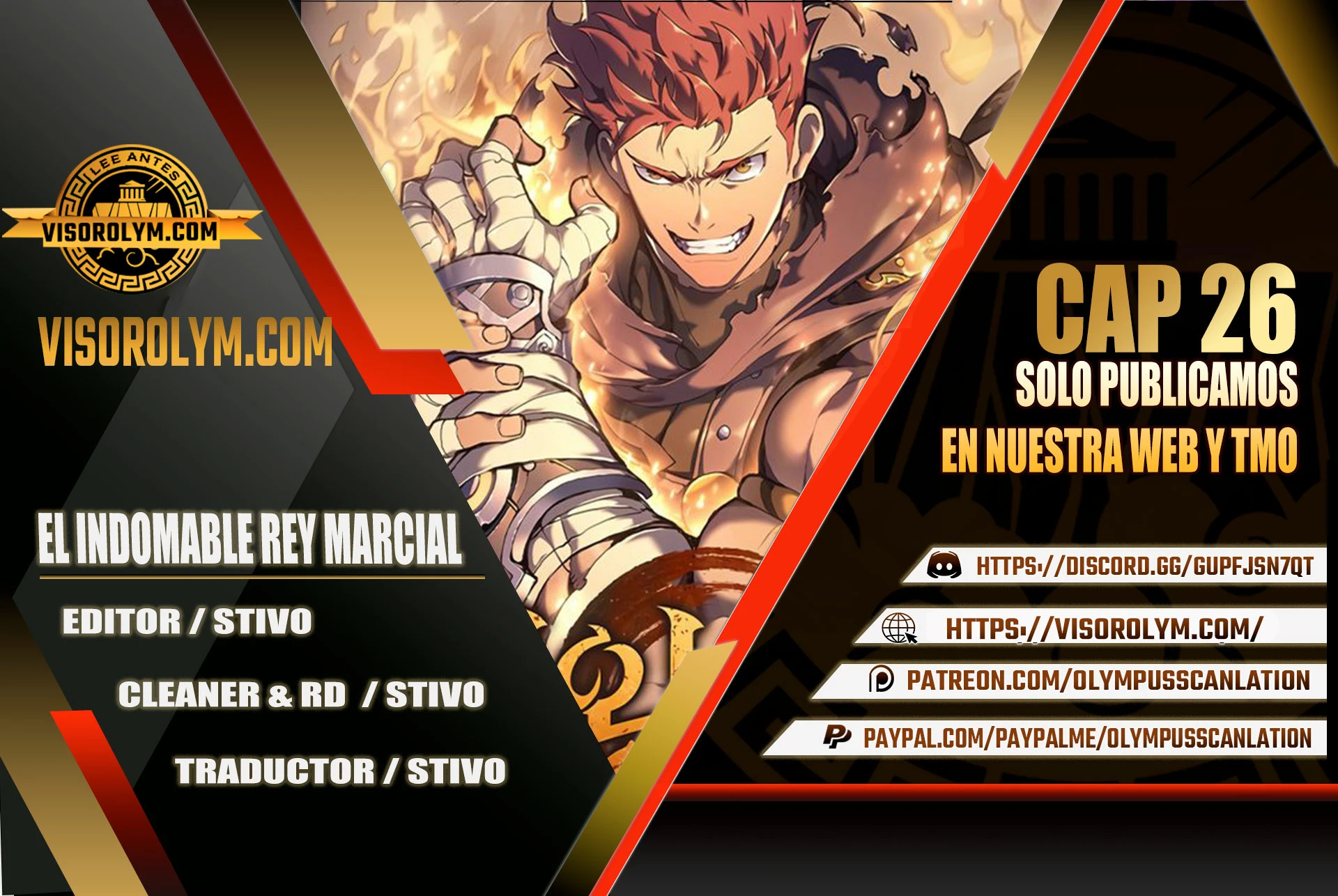 Read El Indomable Rey Marcial Manga Online