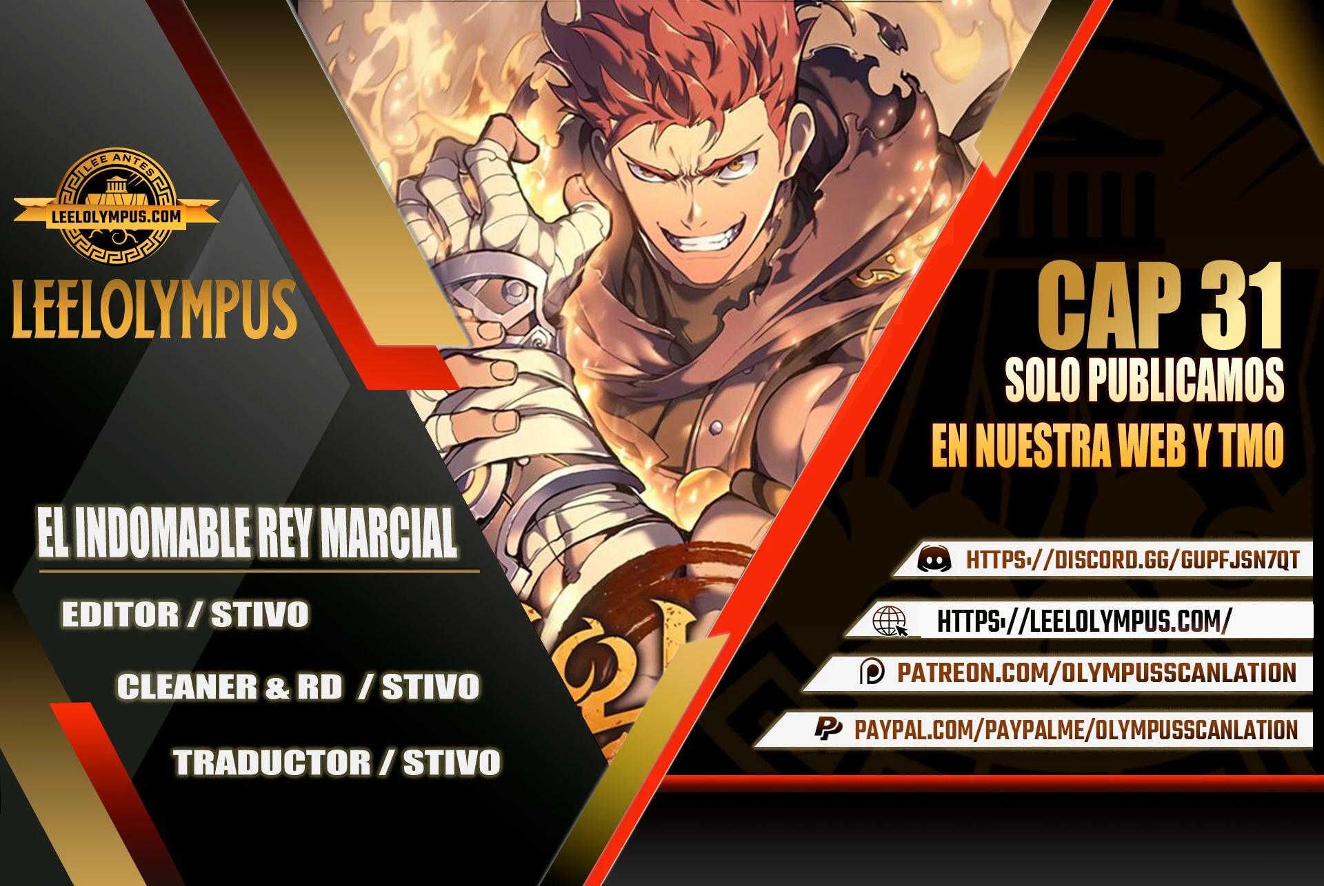 Read El Indomable Rey Marcial Manga Online