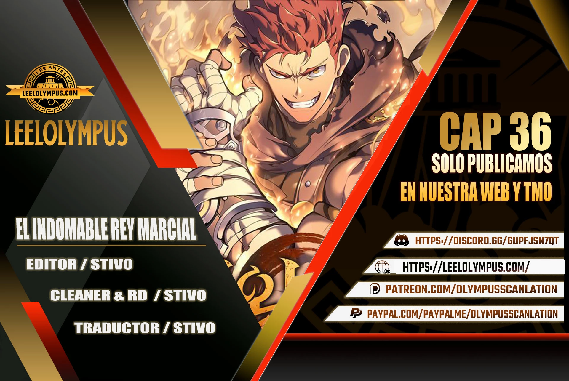 Read El Indomable Rey Marcial Manga Online